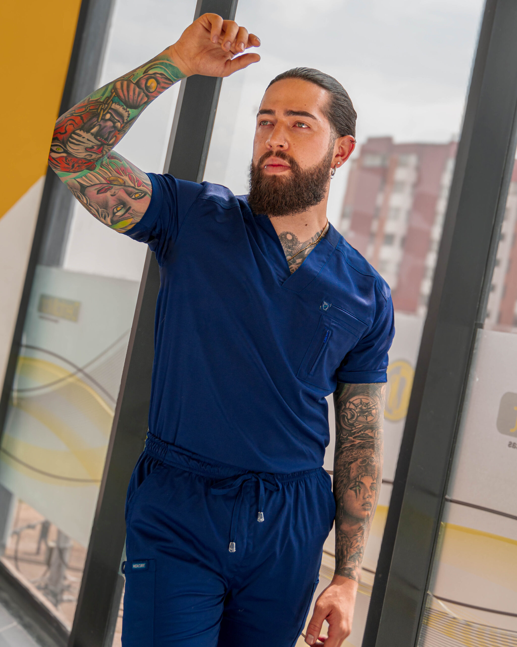 uniforme lotus rho hombre uniforme lotus rho hombre