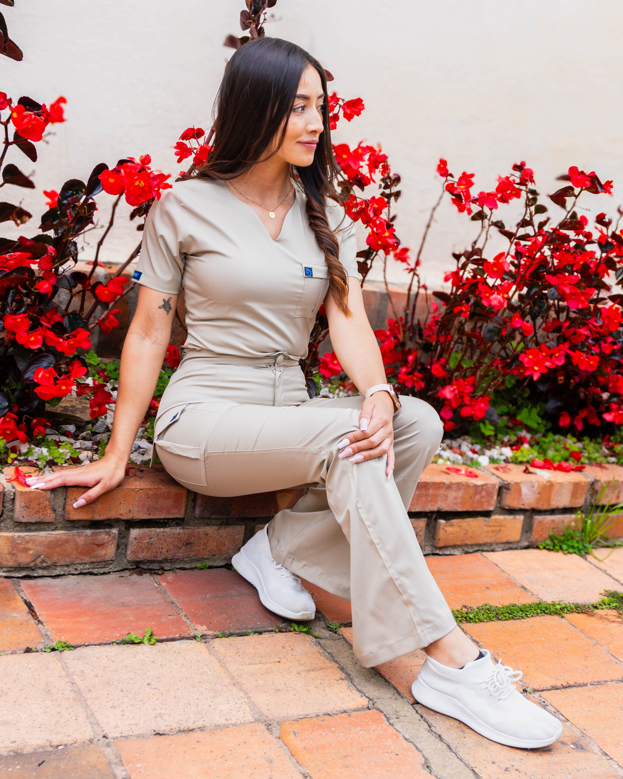 uniforme lotus Éter mujer uniforme lotus Éter mujer