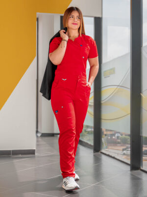 uniforme lotus Ébano mujer